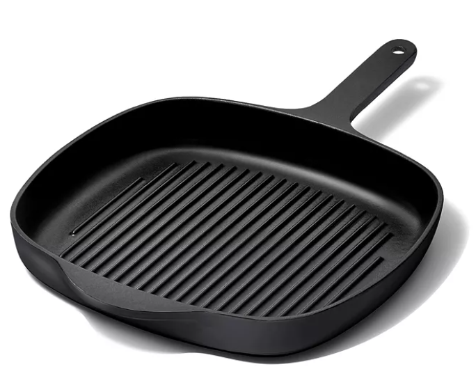 Caraway Enameled Cast Iron 10.5" Grill Pan