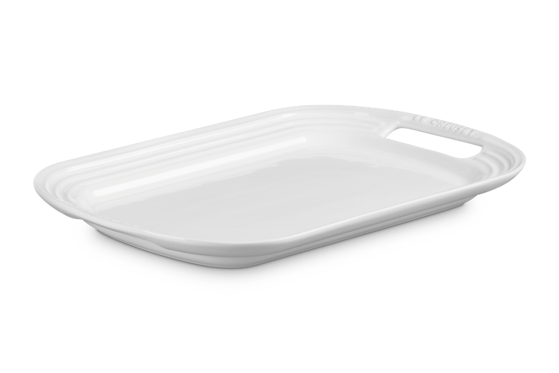 Serving Platter, 16.25" in White