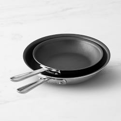 All-Clad D5 Stainless-Steel Pro Nonstick Fry Pan, Set of 2