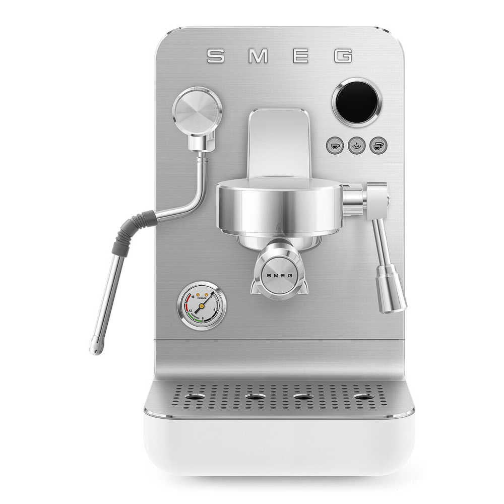 Semi-Professional Espresso Machine in White