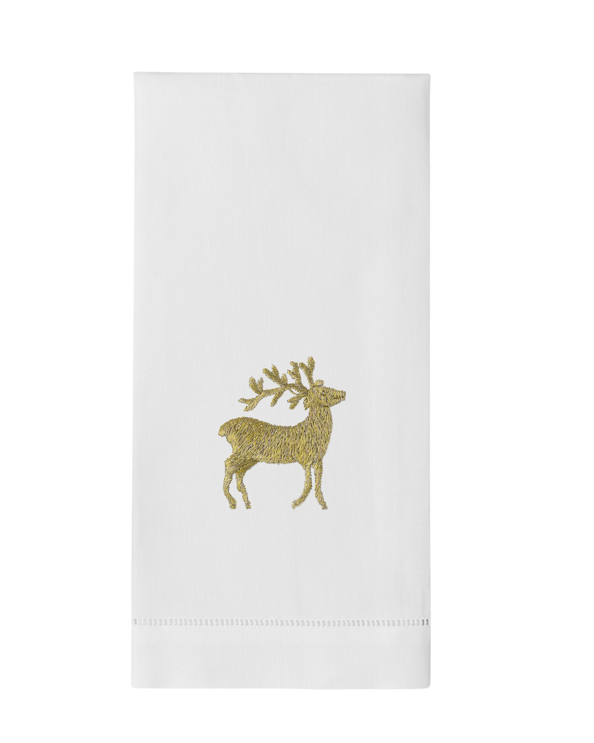 Reindeer Gold Hand Towel