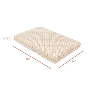Mini Crib Sheet in GOTS Certified Organic Brushed Cotton by Nate Berkus in Autumn Star