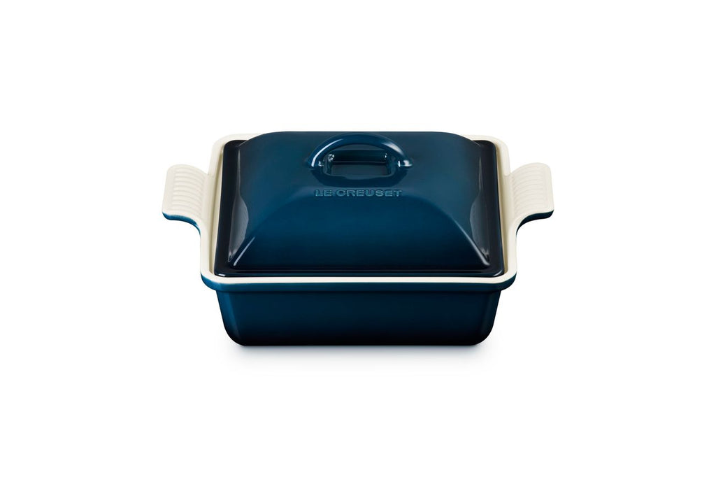 Heritage Square Casserole with Lid in Nuit