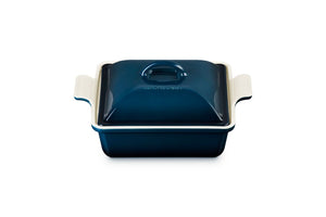Heritage Square Casserole with Lid in Nuit