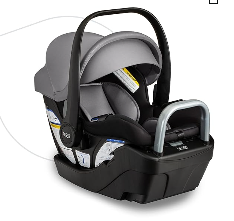 Britax Willow S Infant Car Seat with Alpine Base, ClickTight Technology, Rear Facing Car Seat with RightSize System