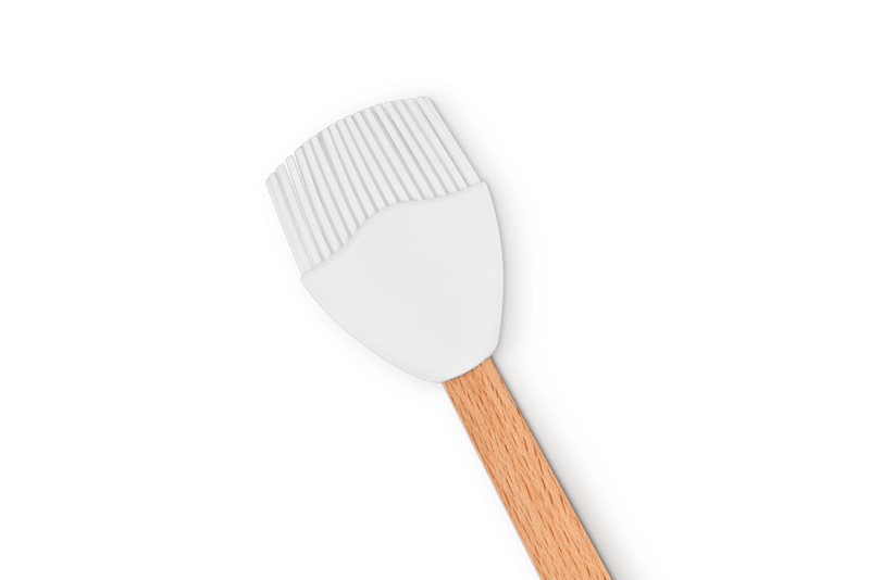 Signature Silicone Basting Brush in White
