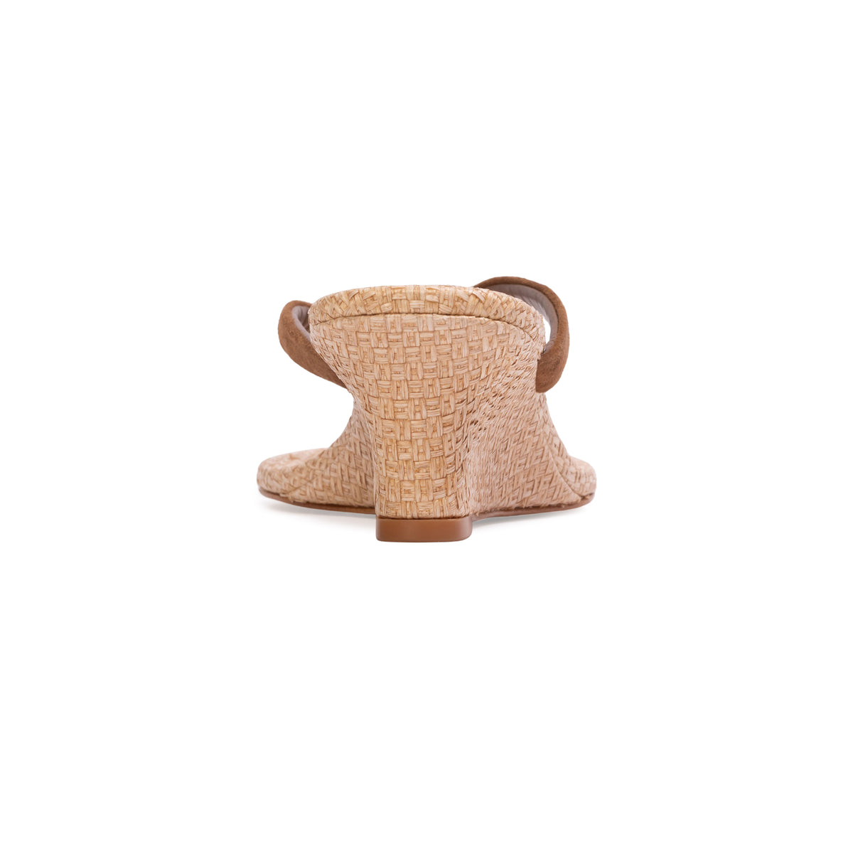 Easy 50 Mule in Raffia/Bourbon Suede