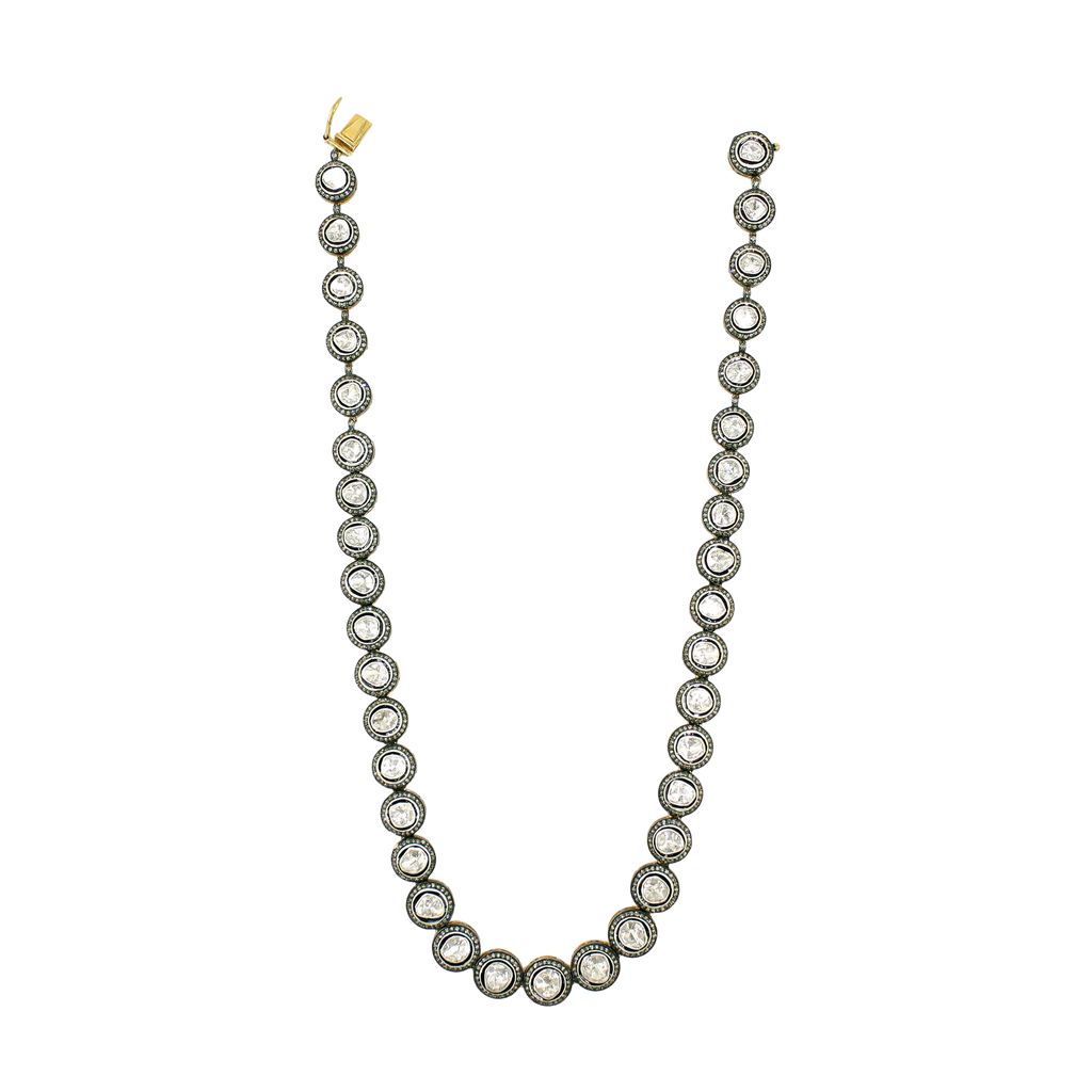 Single line 2025 diamond necklace