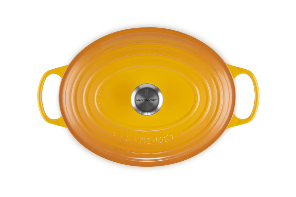 Le Creuset Signature Oval Dutch Oven, 6.75 qt., Nectar