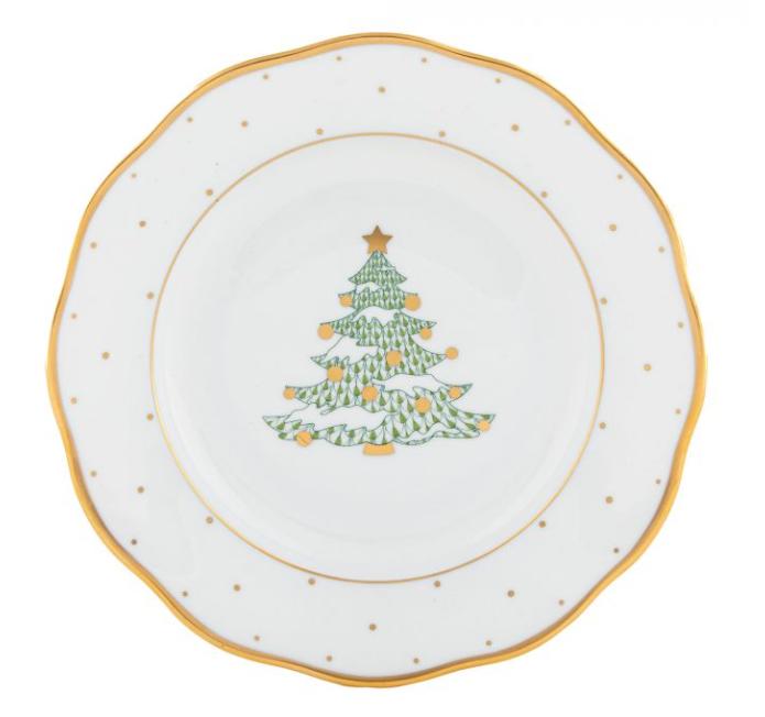 Christmas Dessert Plate