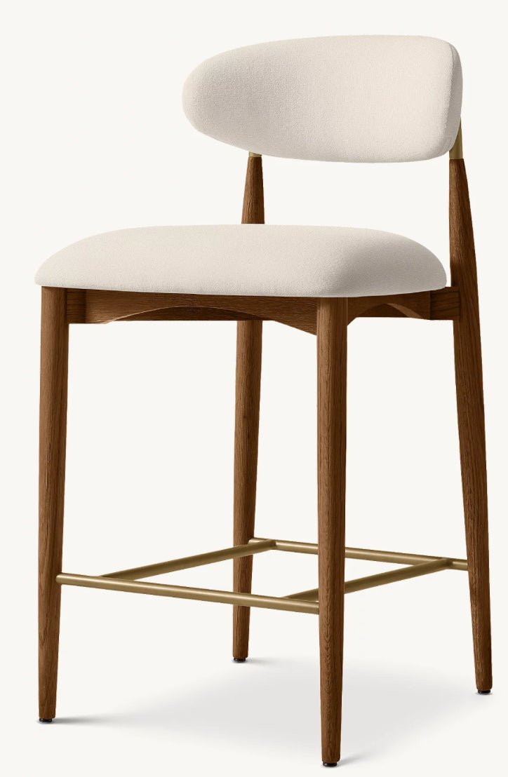 Arno Fabric Bar & Counter Stool