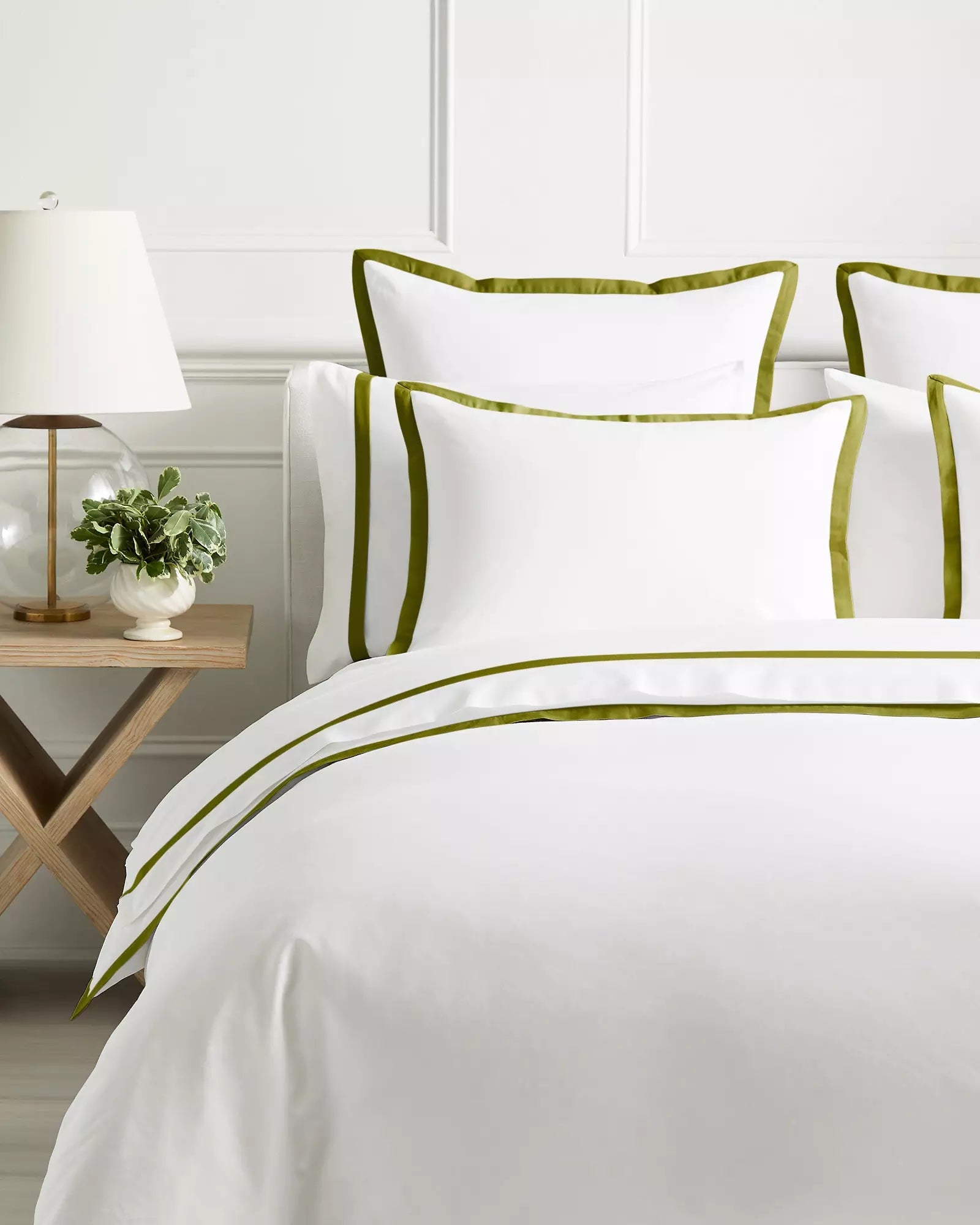 Border Frame Sateen Duvet Cover