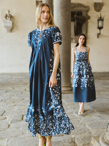 Kelly Dress in Midnight Garden