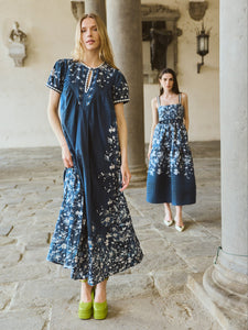 Kelly Dress in Midnight Garden