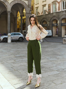 Nina Pant in Fern Twill