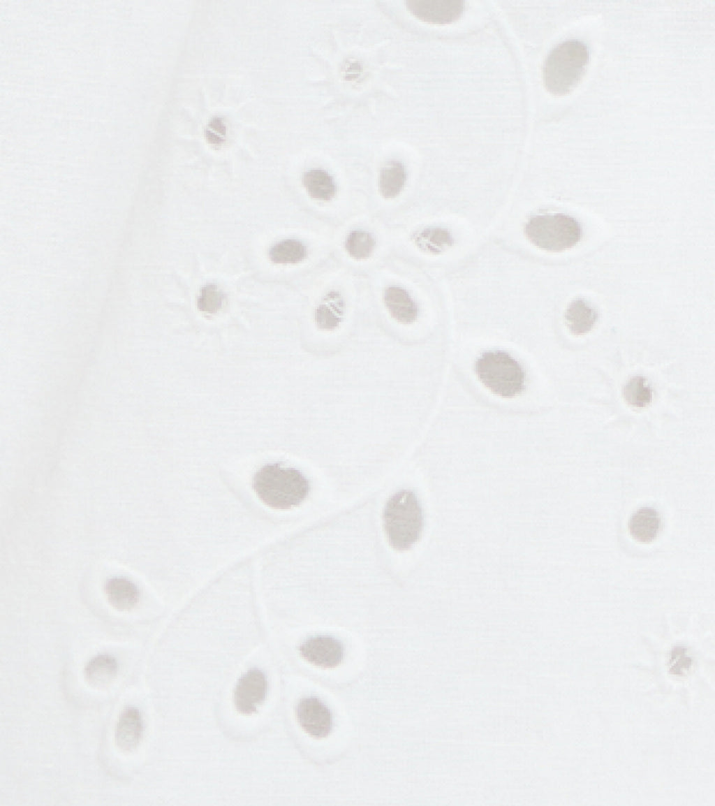 The Jessie Short in White Linen