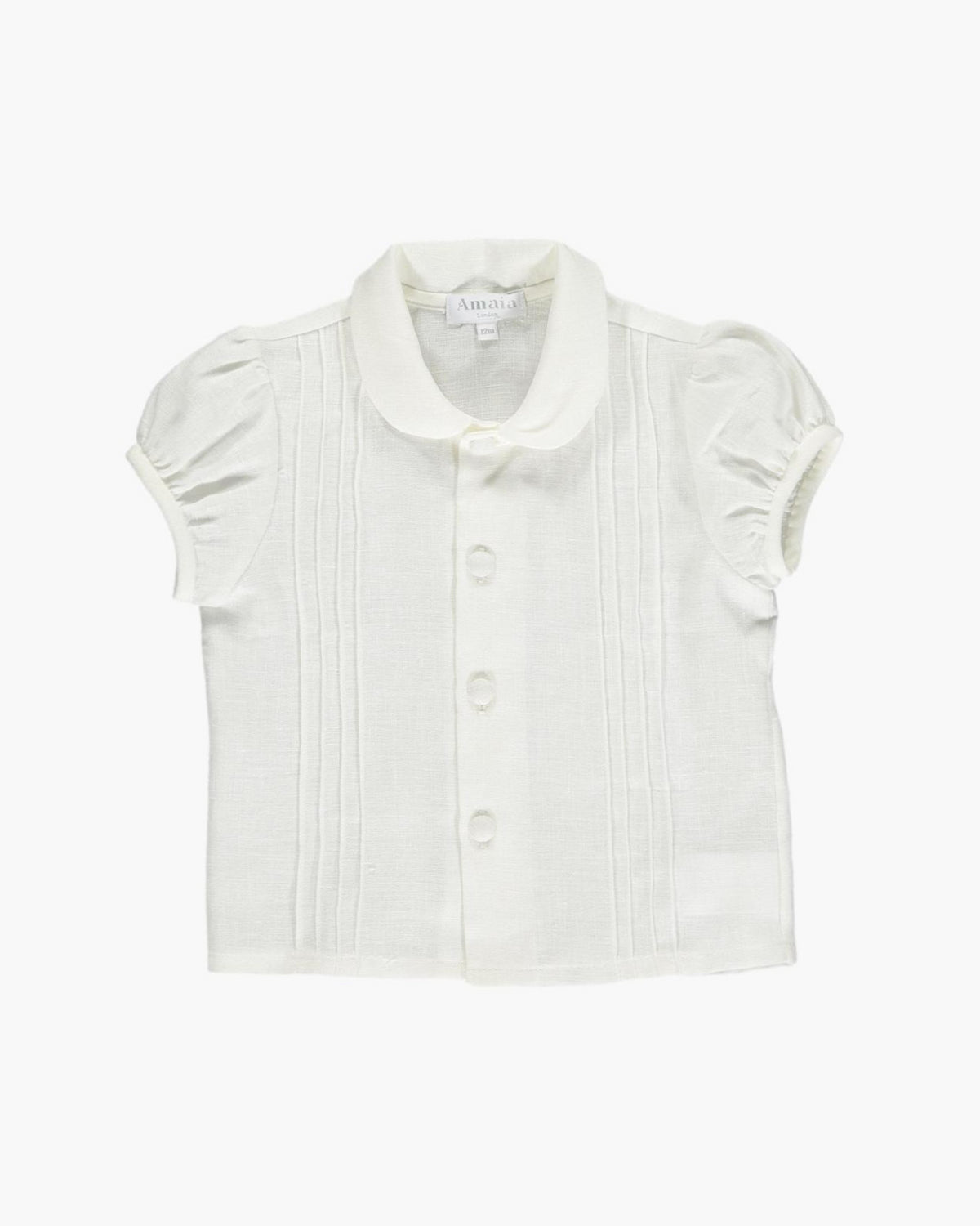 Edward Shirt Linen for baby boy