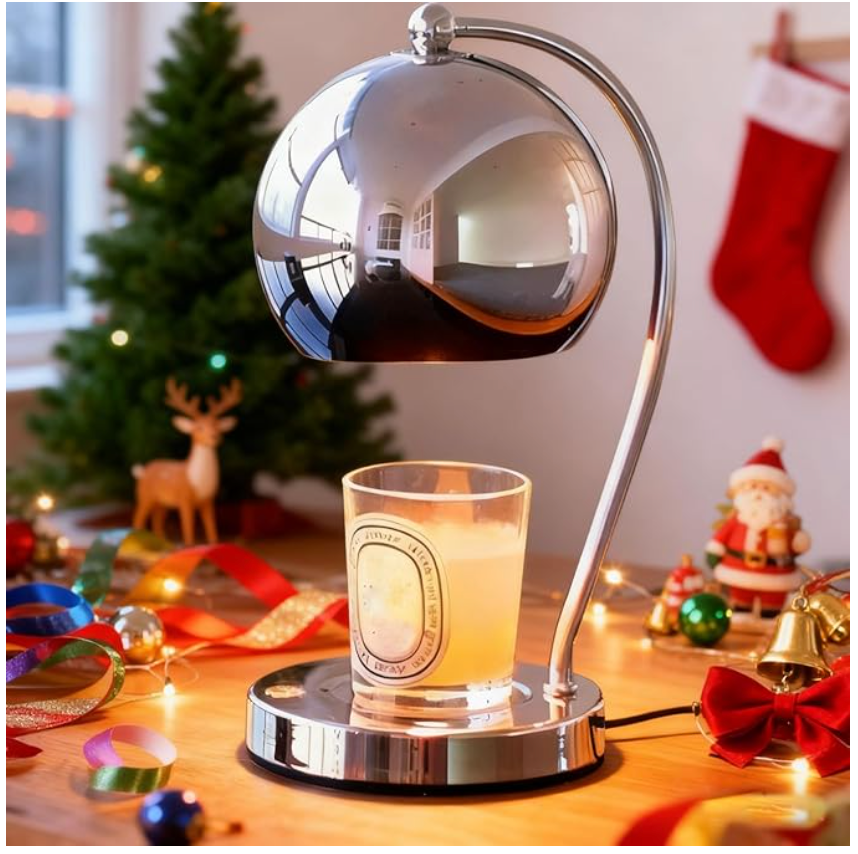 Candle Lamp Warmer - SIlver
