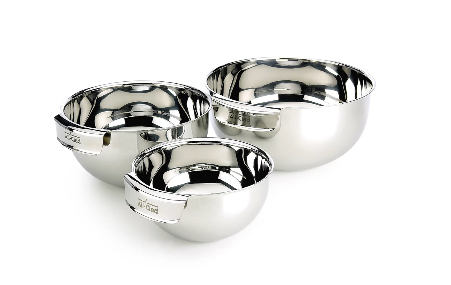 3-Piece Stainless Steel Bowl Set