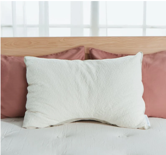 Avocado Green Pillow: Adjustable Organic Bed Pillow