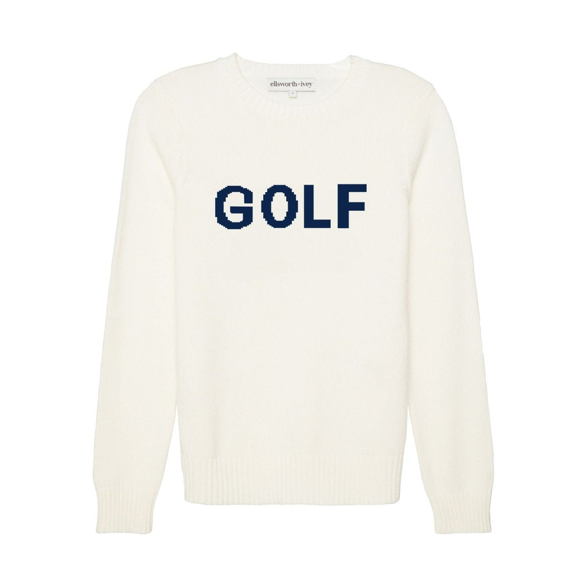 Classic Crew - Golf in Ivory and Navy