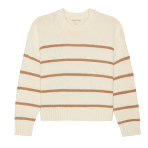 Elena Crew in Ivory and Mocha