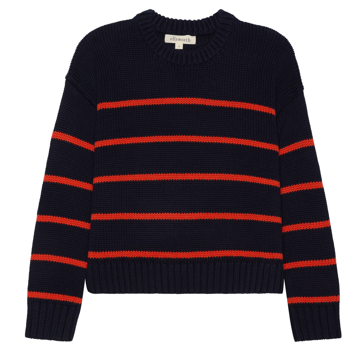 Elena Crew in Navy and Rust