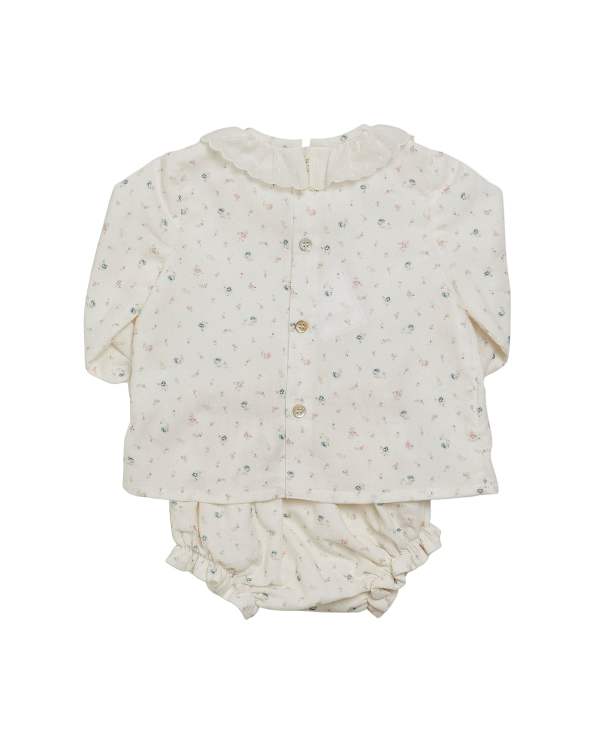 Elodie Set in Floral Print Corduroy