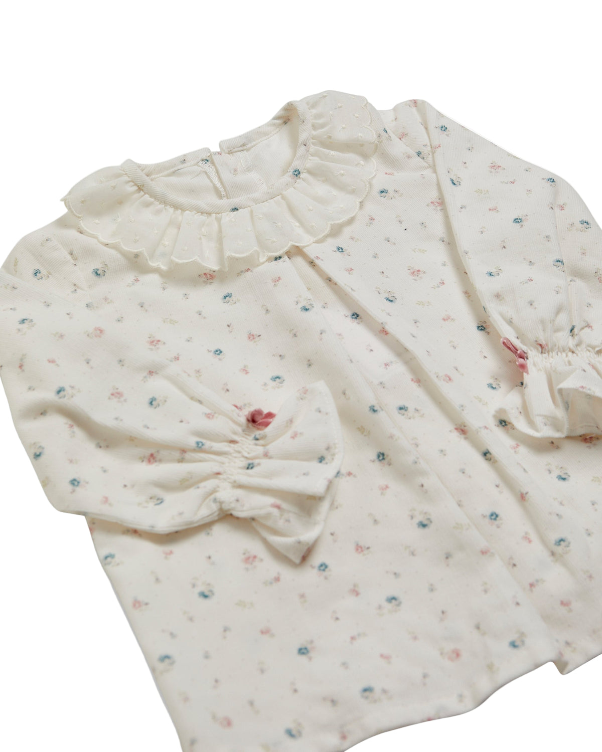 Elodie Set in Floral Print Corduroy