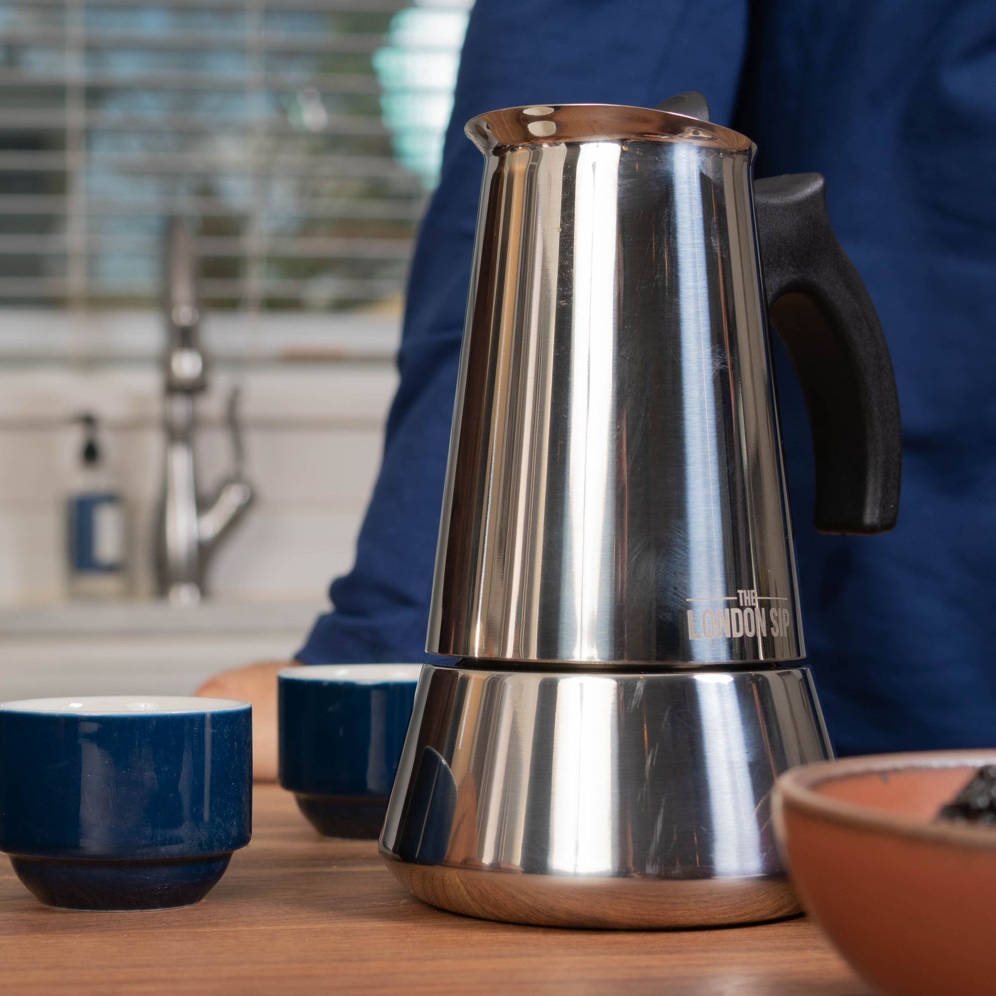 Stainless Steel Espresso Maker 3-Cup