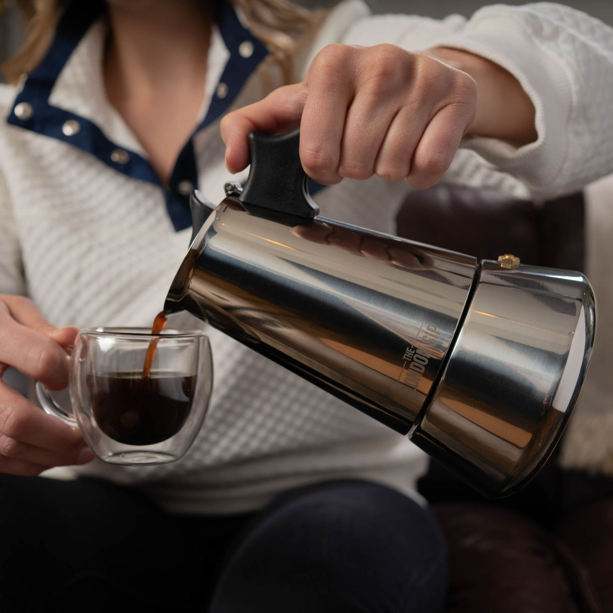 Stainless Steel Espresso Maker 3-Cup