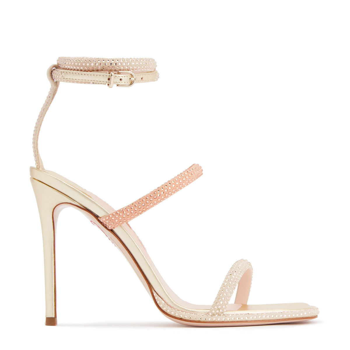 Callista Sandal in Liquid Gold