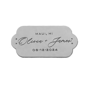 Personalized Sentiment Engraving Plaque