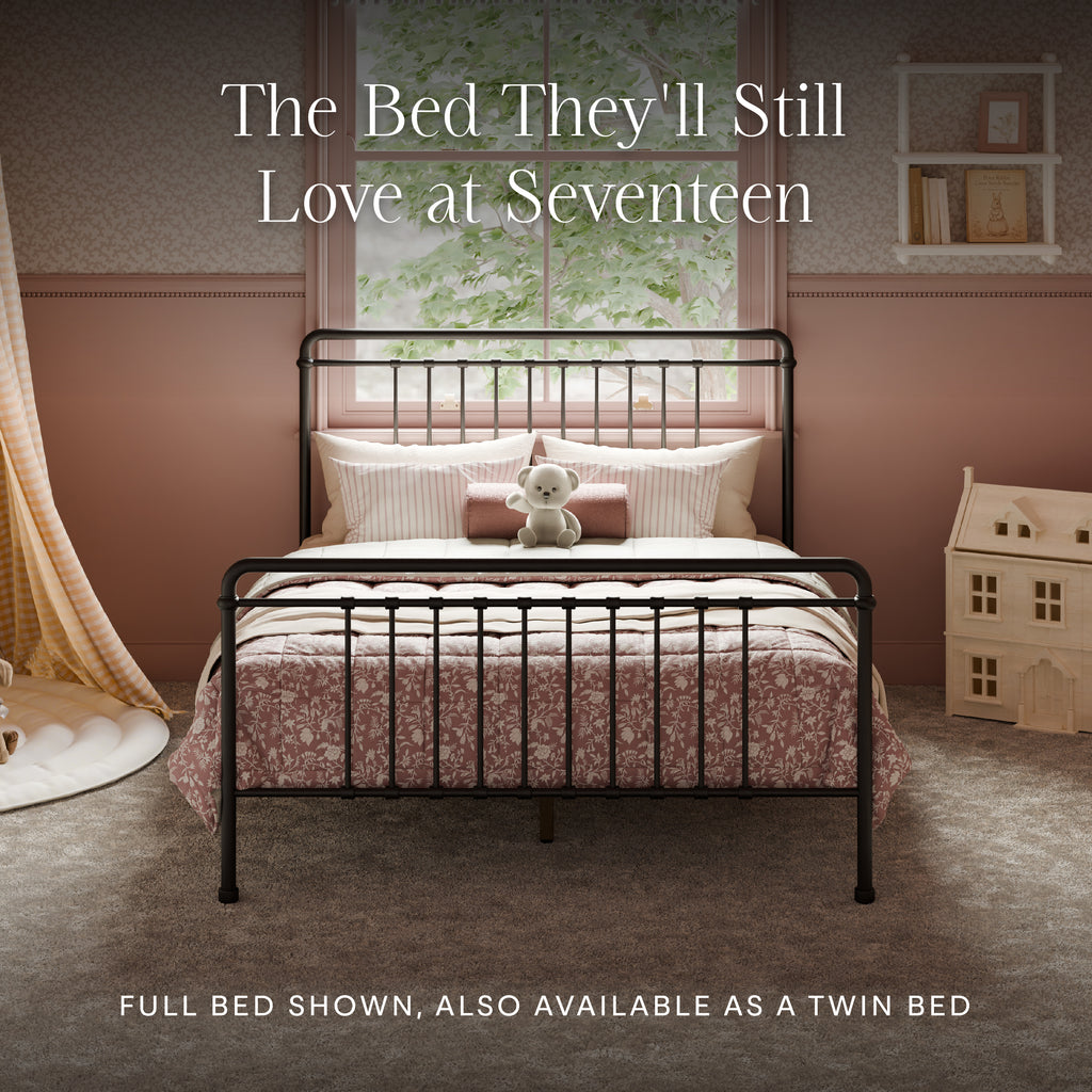 Winston Full Bed in Vintage Iron