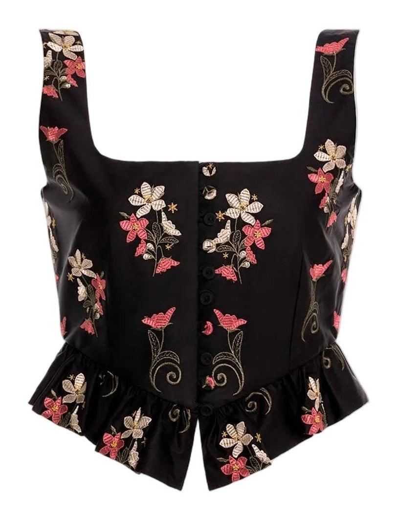 Eslabón Noche Cropped Top - recropped
