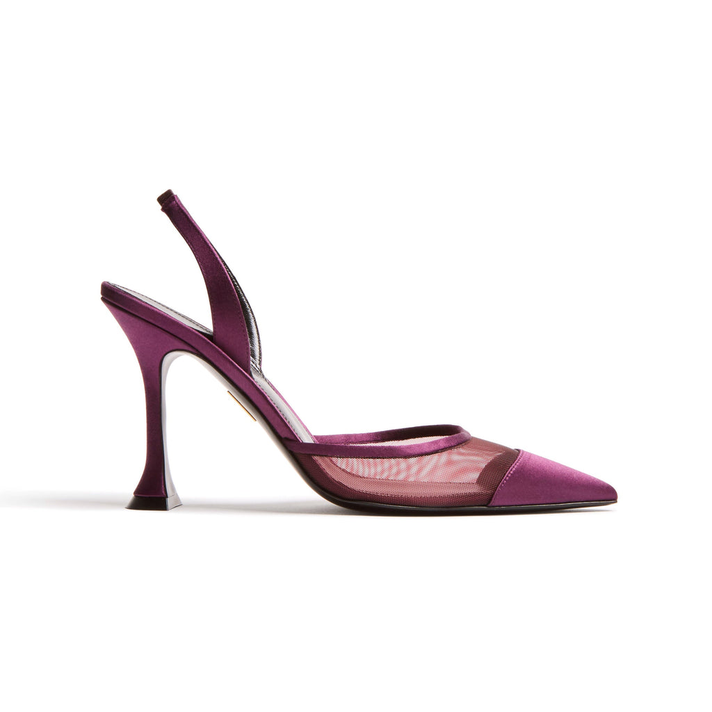 Esme 95 in Mulberry Satin