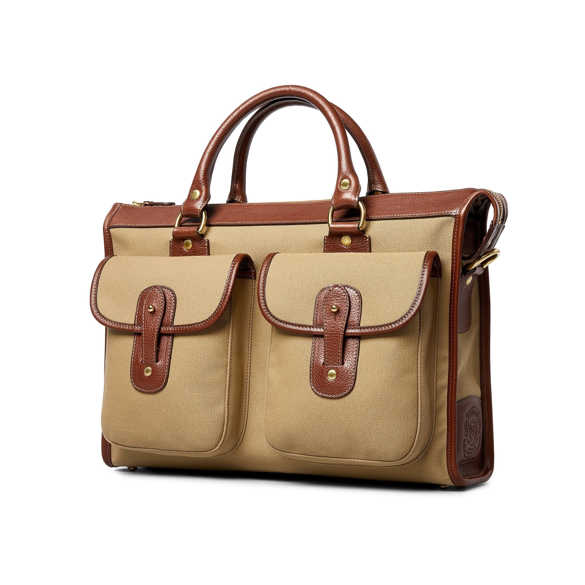Examiner No. 5 in Khaki Twill - Vintage Chestnut | Over The Moon