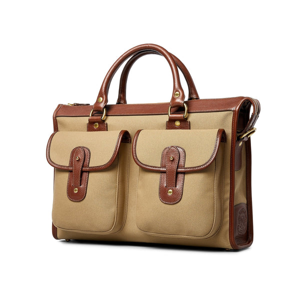 Examiner No. 5 in Khaki Twill - Vintage Chestnut | Over The Moon