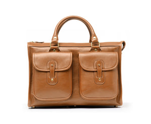 Examiner No. 5 | Vintage Tan Leather - Ghurka