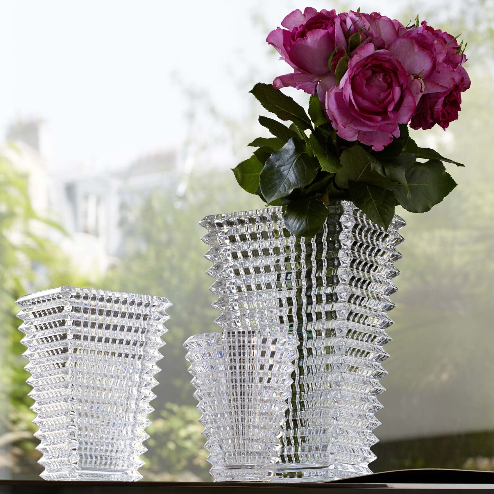 Eye Vase Small Round Clear | Over The Moon