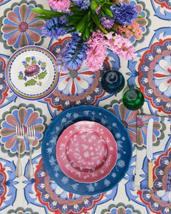 Ginori x Cabana Floral Dessert Plate in Pink