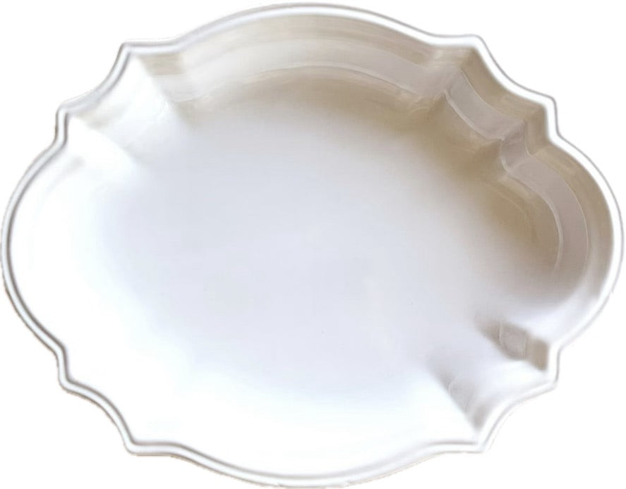 Berain Faience Serving Platter
