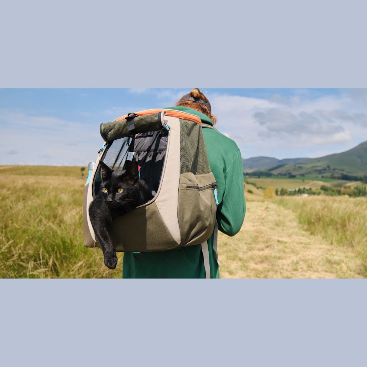 "The Navigator Earth" Convertible Cat Backpack - For Adventurous Cats and Humans