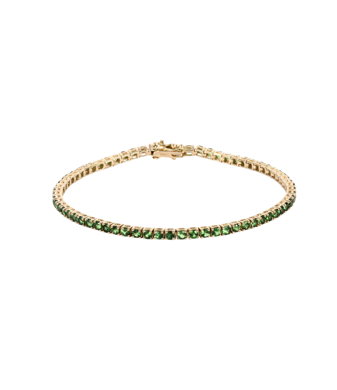 Green Tsavorite Tennis Bracelet