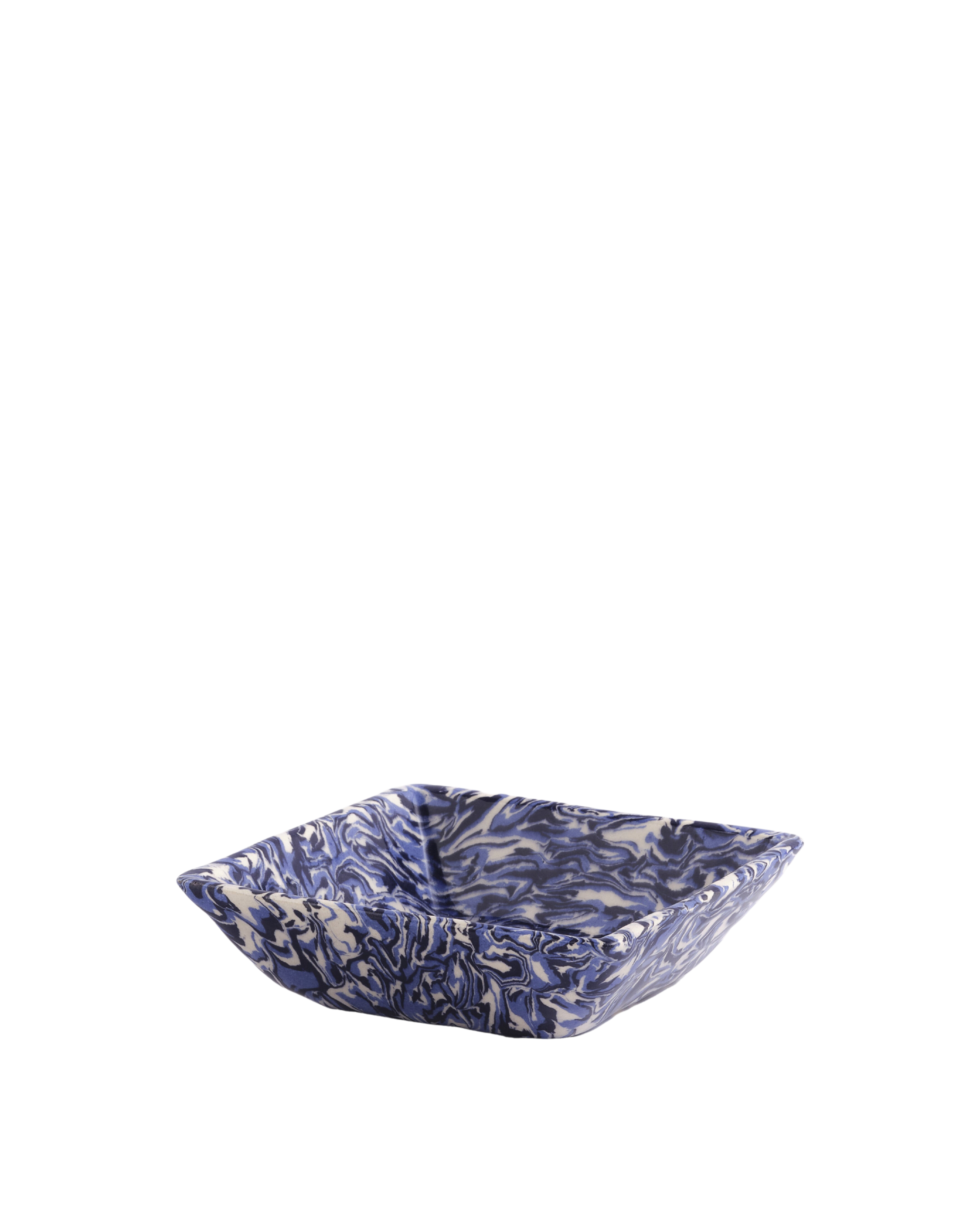 Marbled Mini Vide Poche in Blue