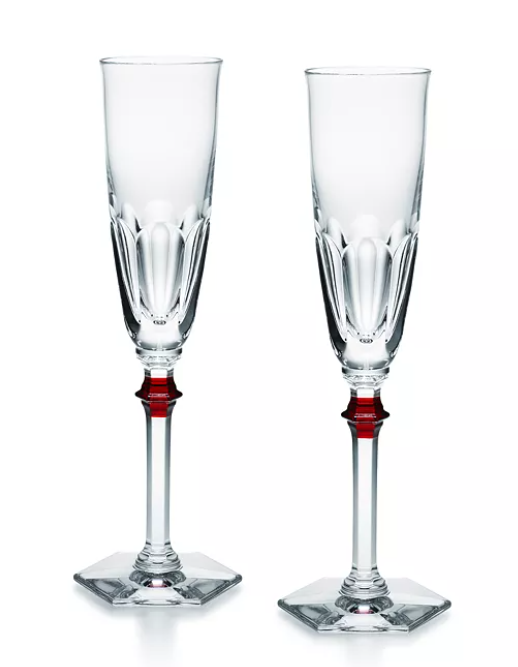 Baccarat Harcourt Eve Flute, Set of 2