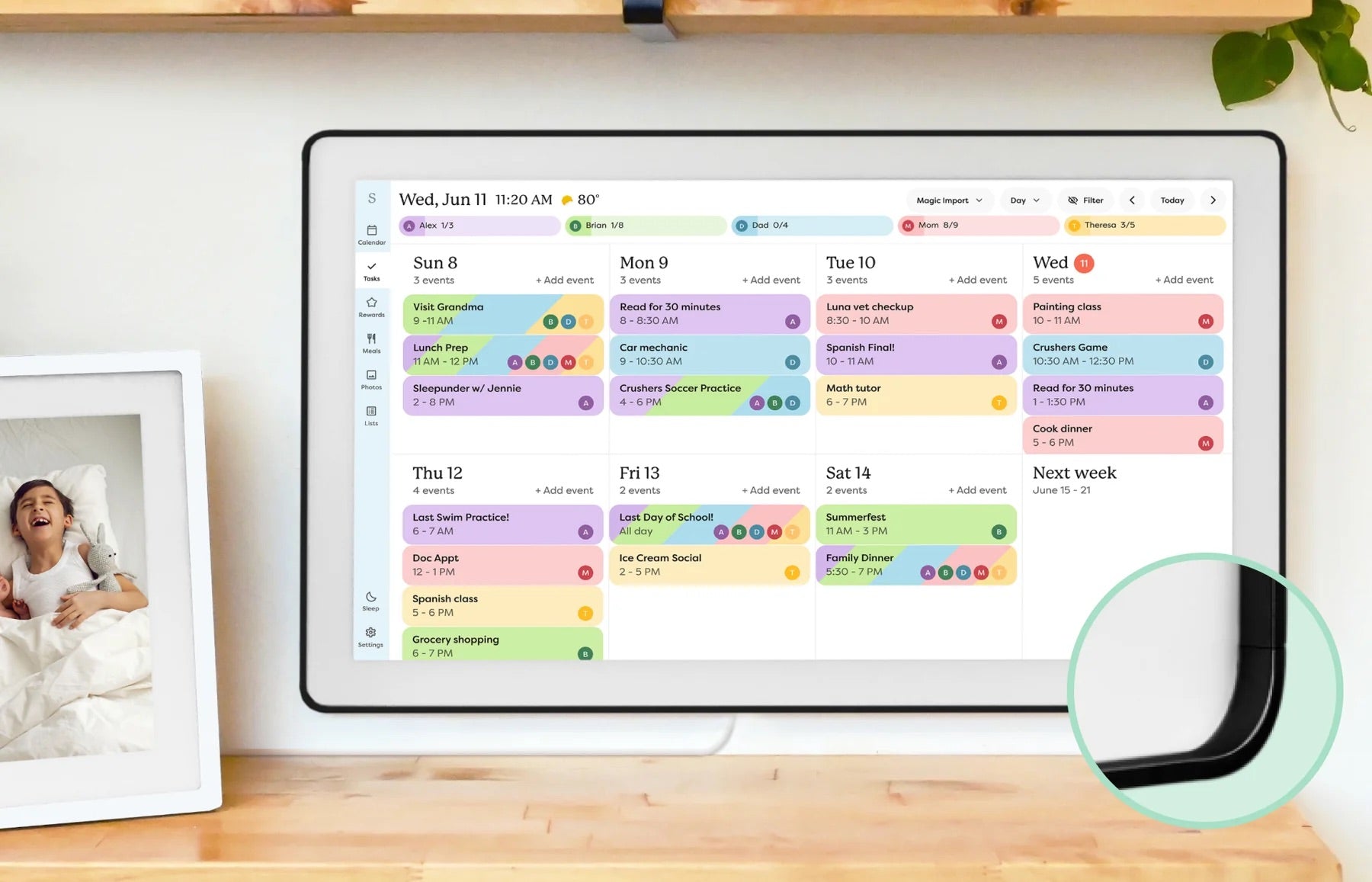 27" Skylight Calendar