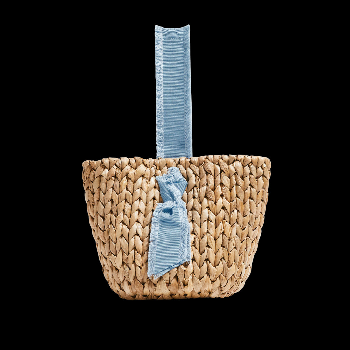 Petite Isla Bahia Basket Bag in Cornflower Blue