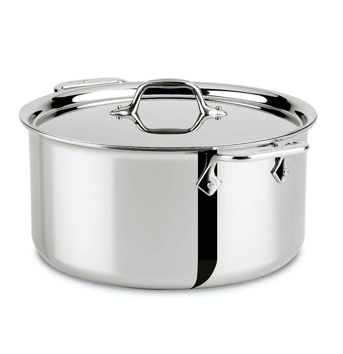 All-Clad © d3 Stainless Steel 8-Quart Stockpot with Lid