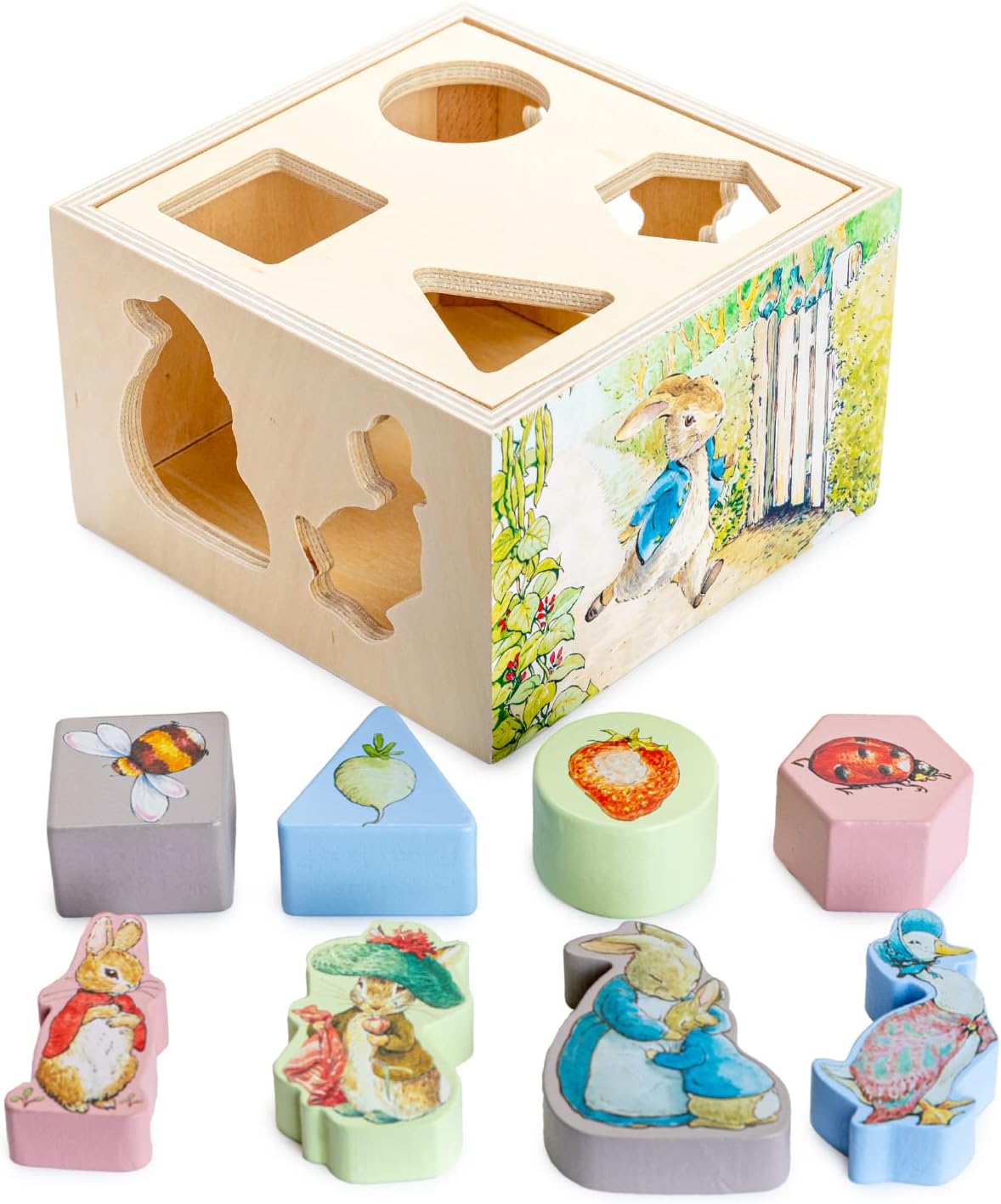 Beatrix Potter Wooden Shape Sorter